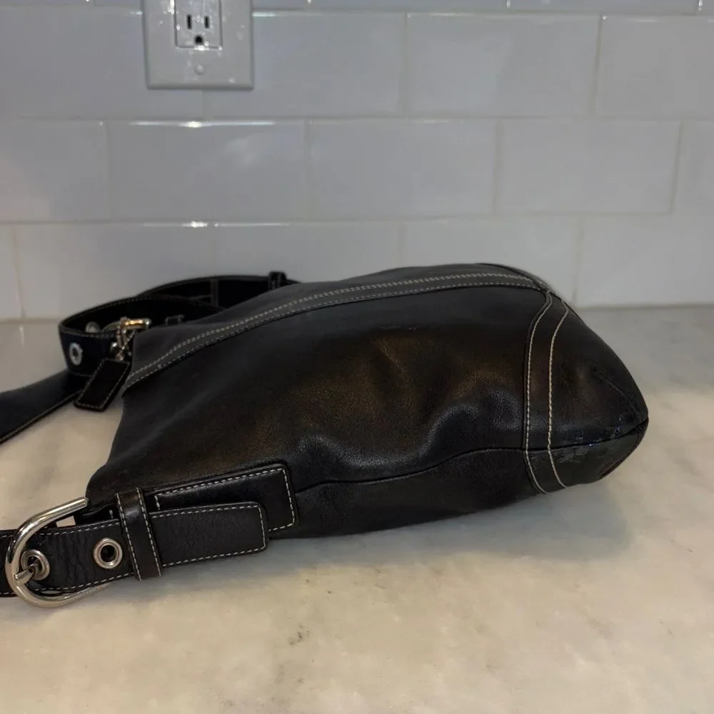 Coach Bag Purse Handbag Leather Vintage Y2K Slim Soho Hobo Crossbody Shoulder